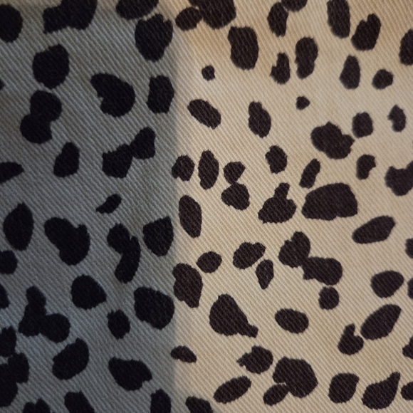 Banana Republic Black and Cream Leopard Print Skinny Pants High Rise NWT - Picture 7 of 8